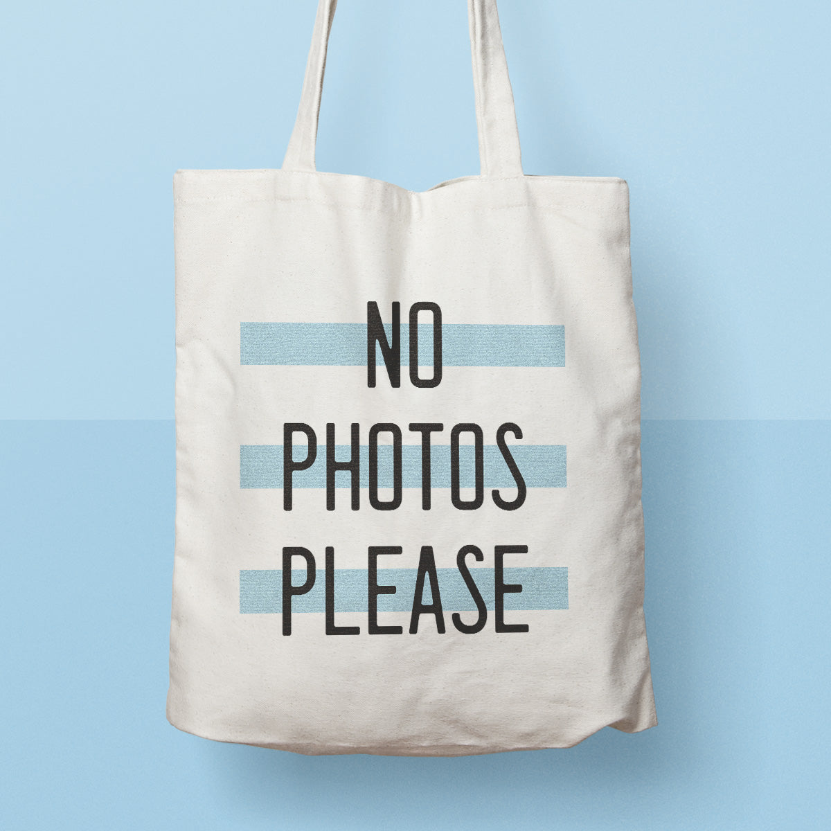 cute tote bag | no photos please