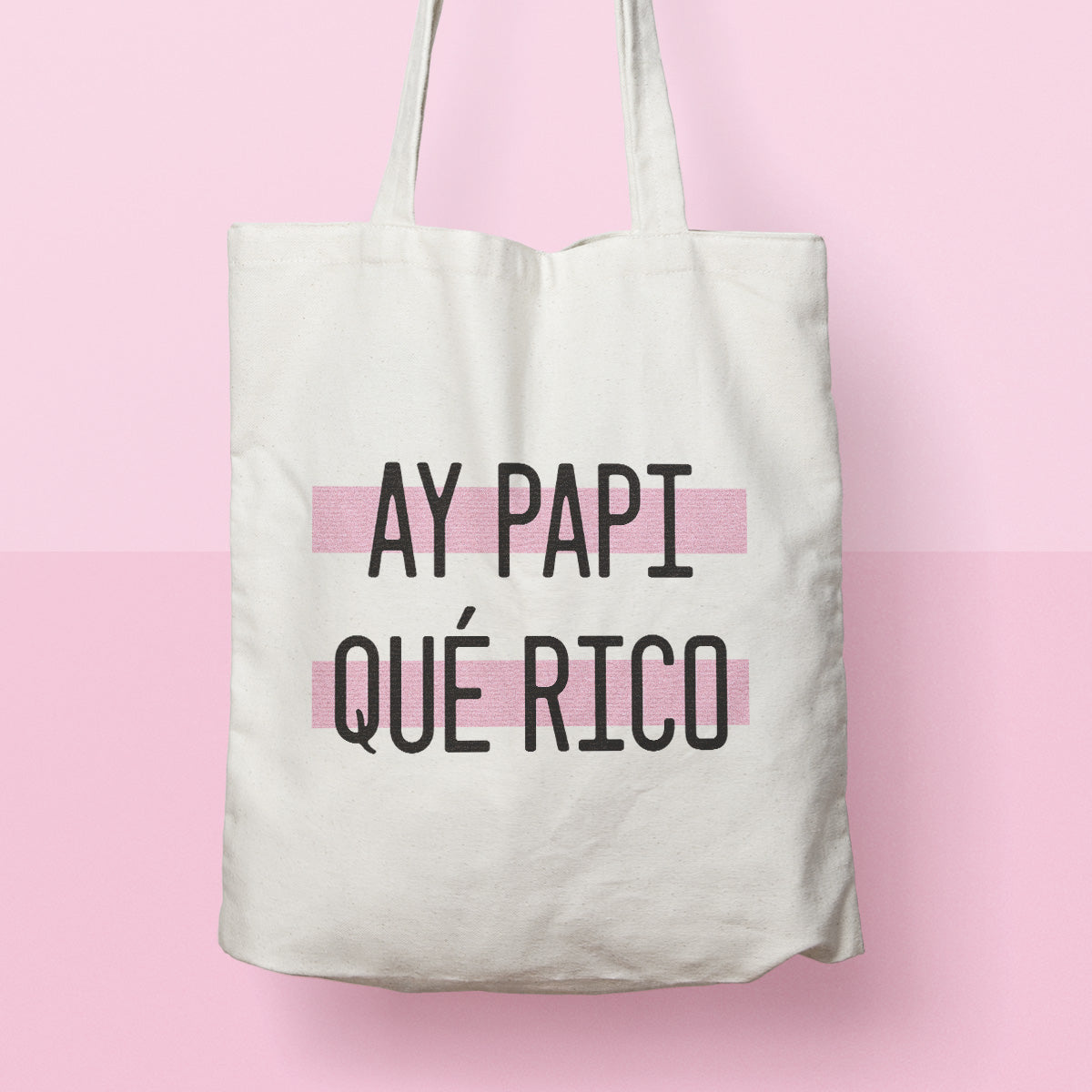 cute tote bag | ay papi qué rico