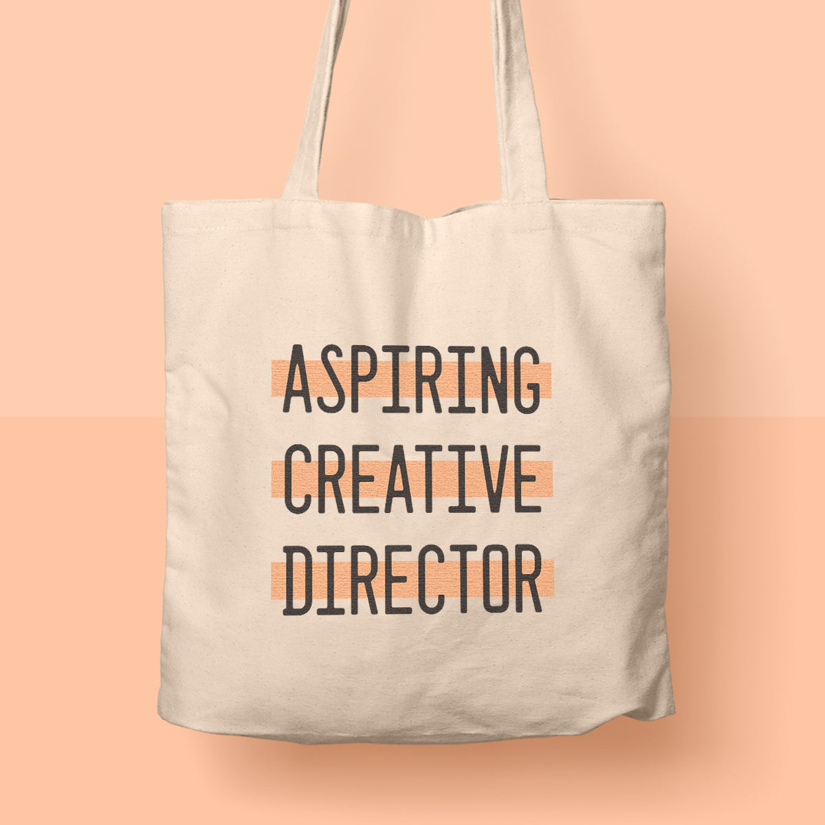 aspiring creative director tote bag