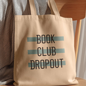 book club tote bag