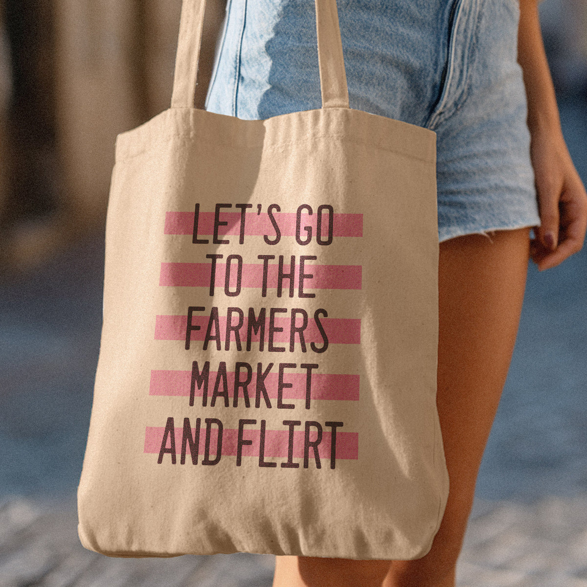 farmers market tote bag