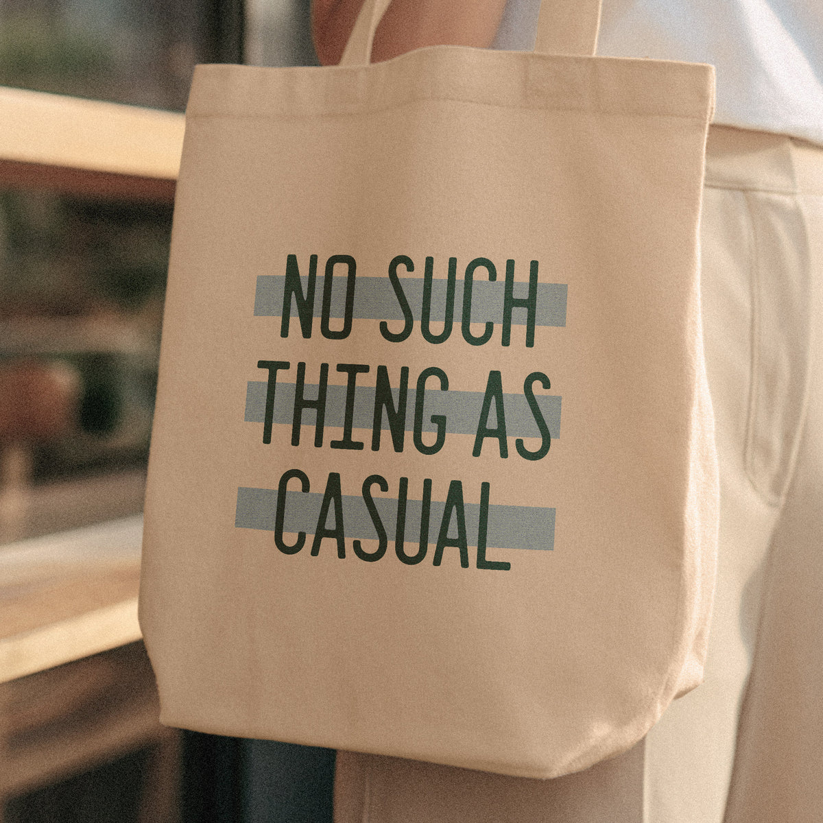 casual tote bag