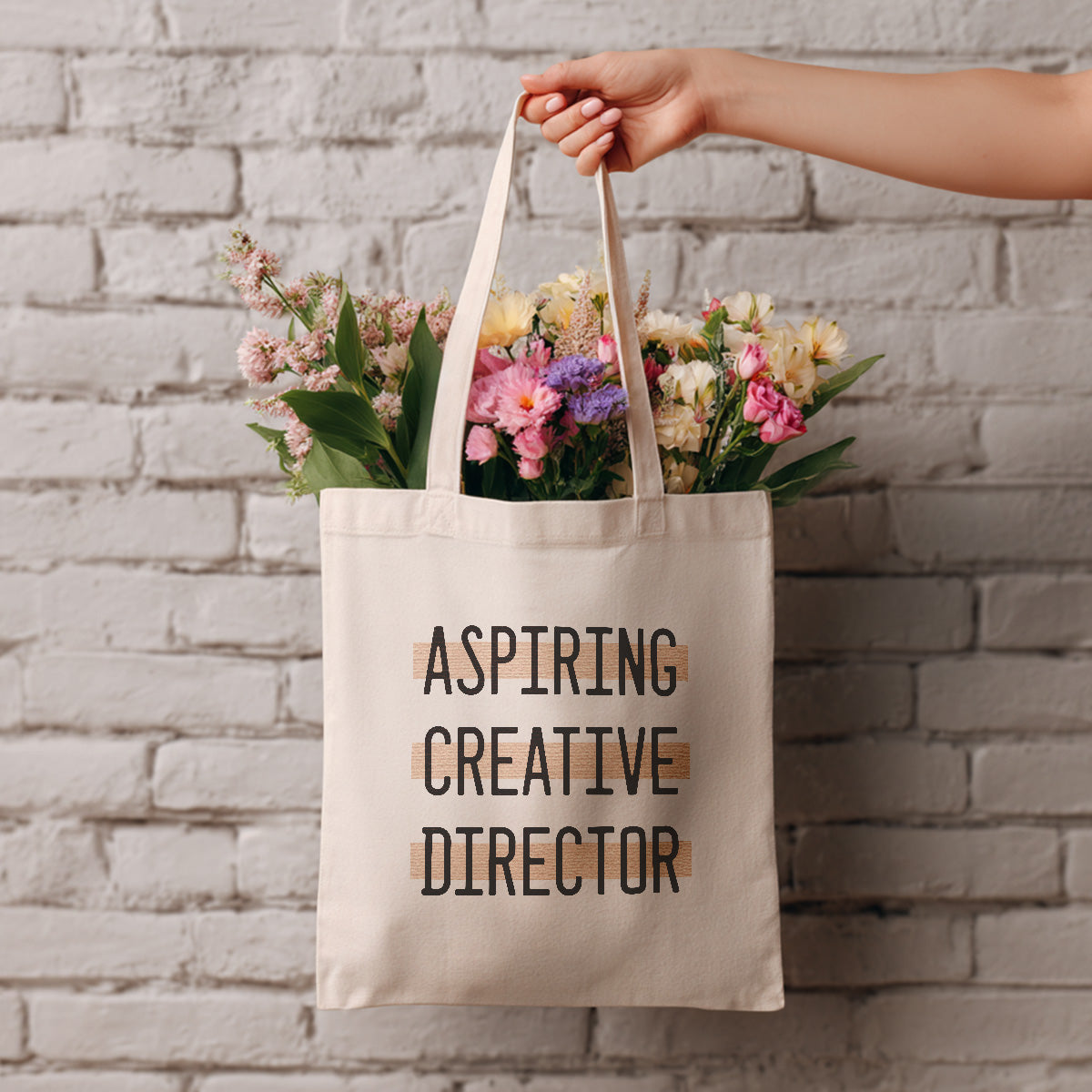 creative director | cute tote bag