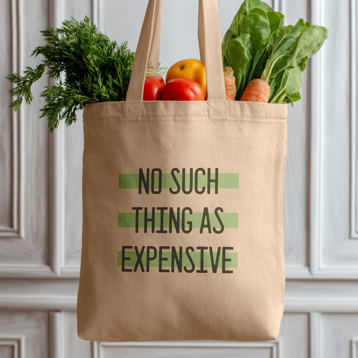 funny grocery store tote bag