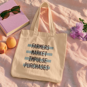 farmers market impulse purchases