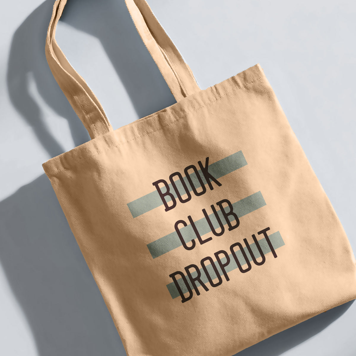cute tote bag book club