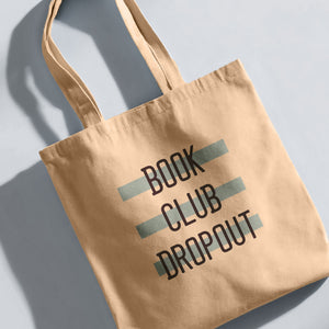 cute tote bag book club
