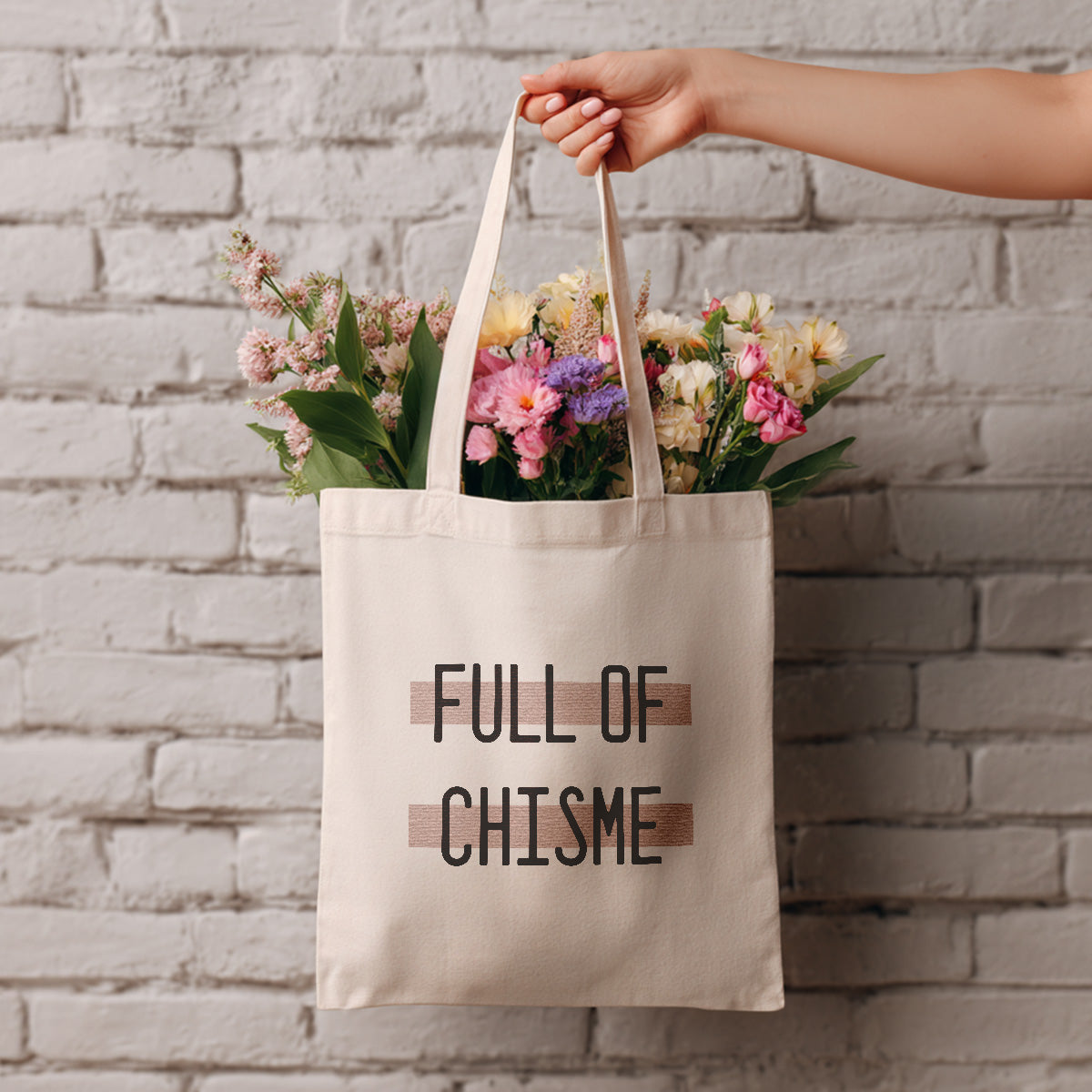 cute tote bag chisme