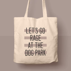 cute tote bag | dog park