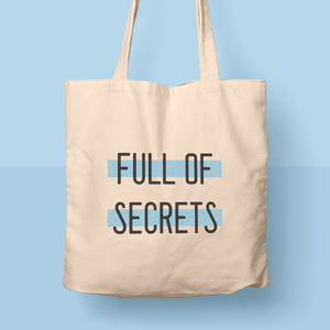 cute tote bag | full of secrets
