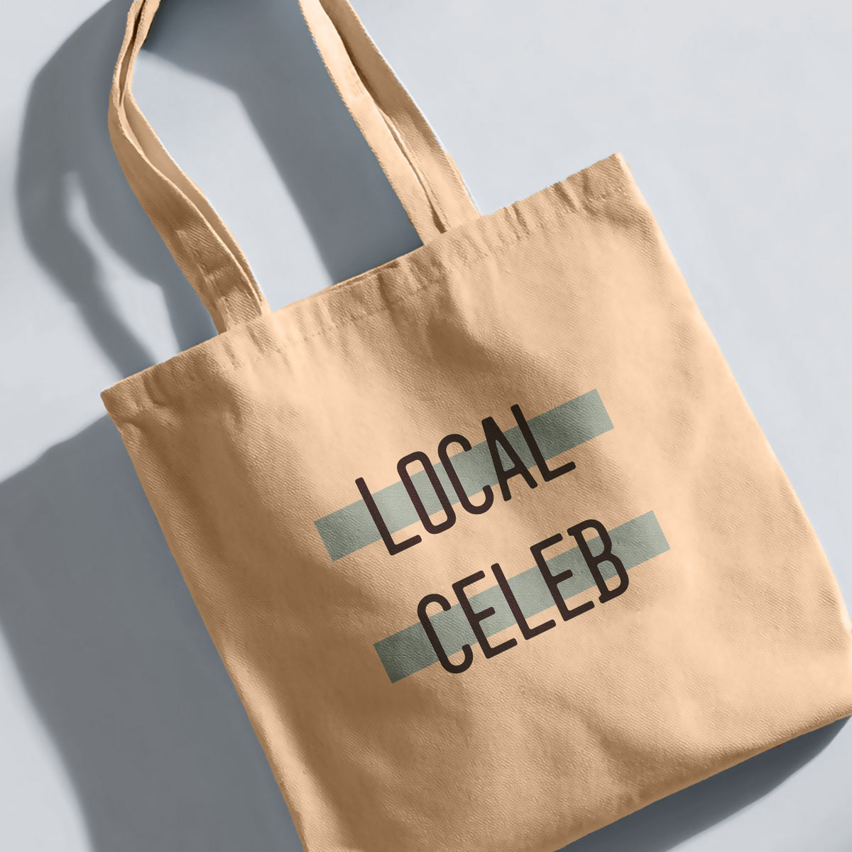 cute tote bag local celeb