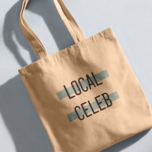 cute tote bag local celeb