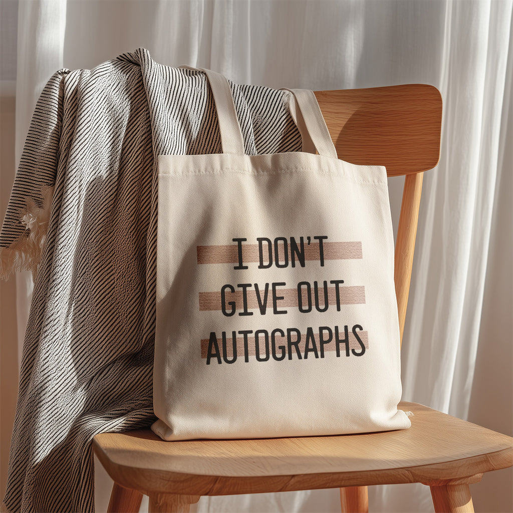 cute tote bag | no autographs