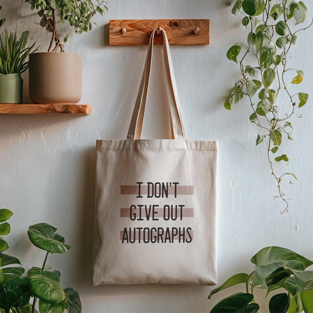 cute tote bag | no autographs