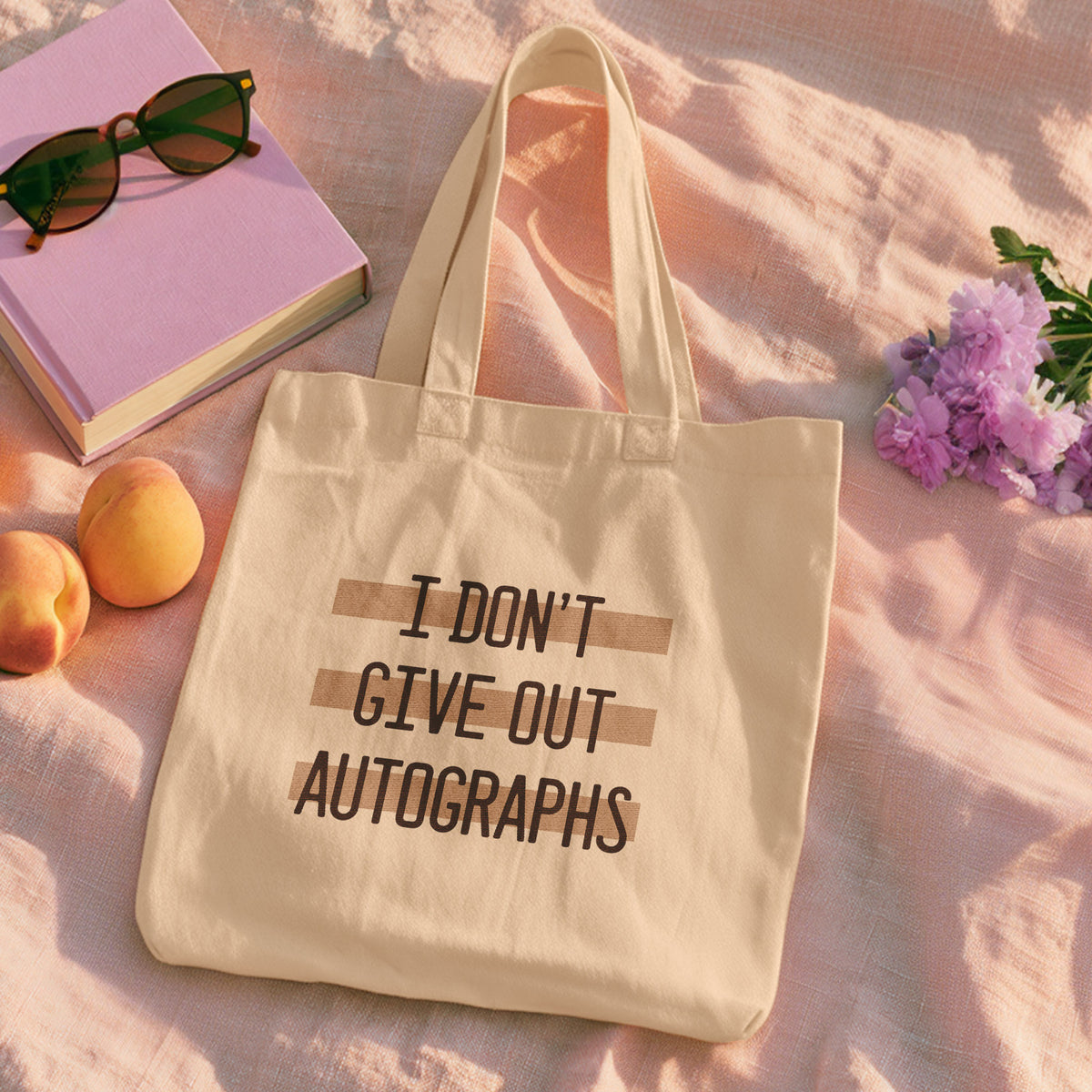 cute tote bag | no autographs