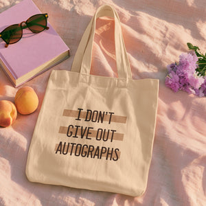 cute tote bag | no autographs
