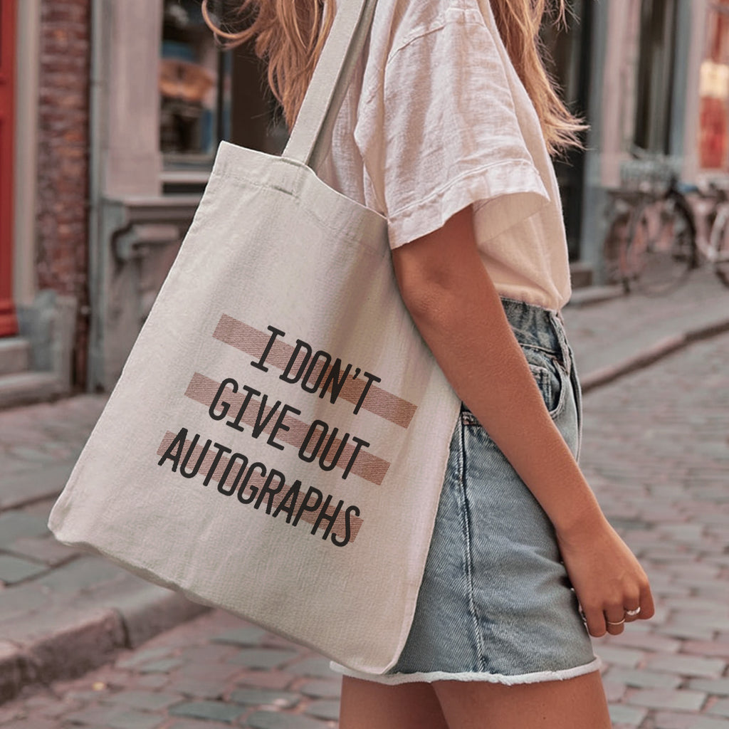 cute tote bag | no autographs