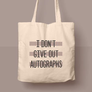 cute tote bag | no autographs