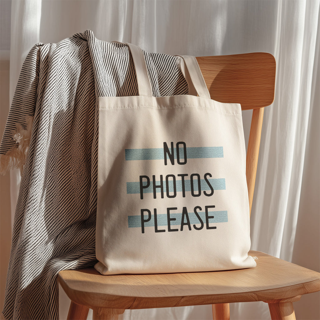 cute tote bag | no photos please