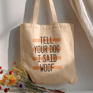 dog lover tote bag