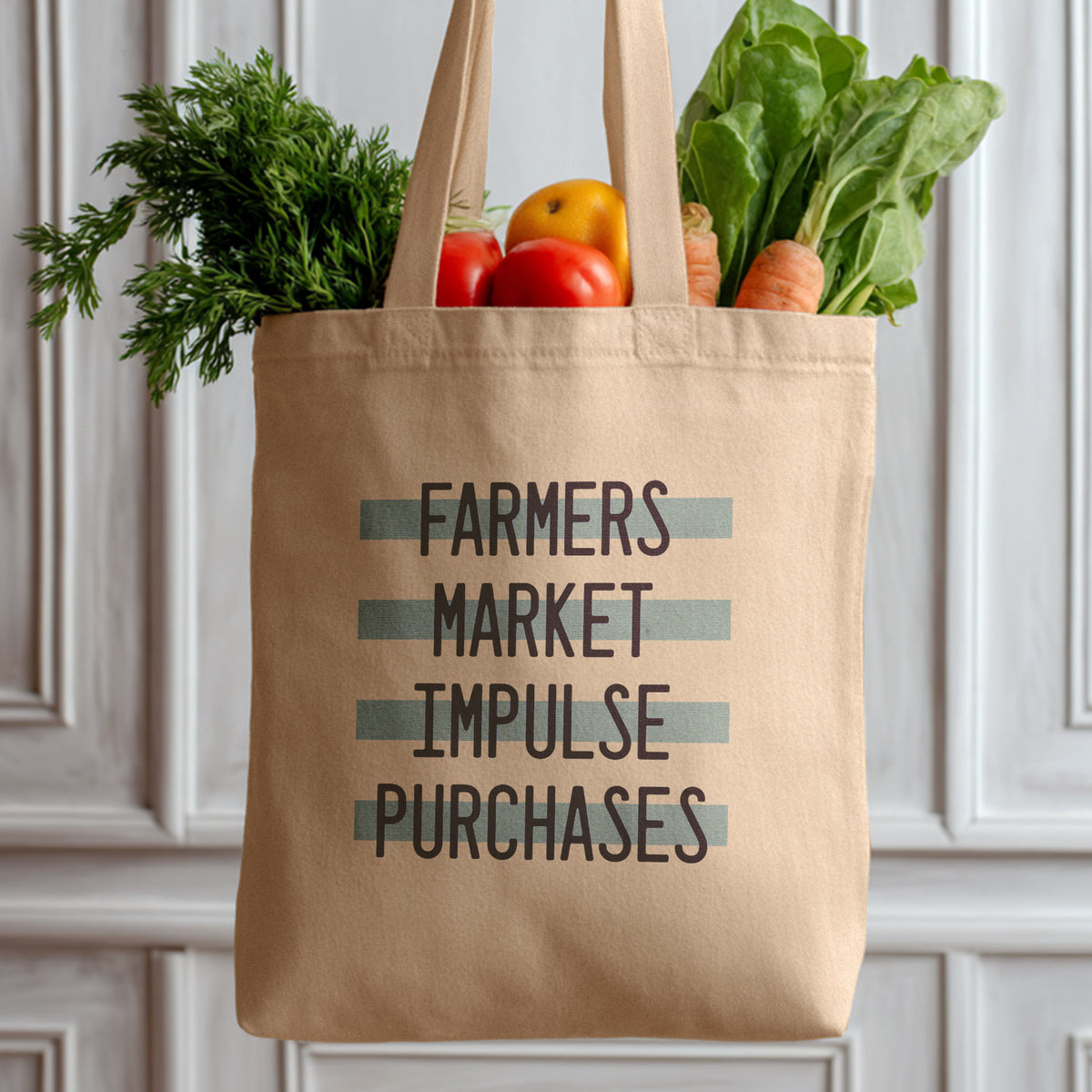 canvas grocery bag