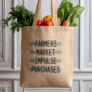 canvas grocery bag
