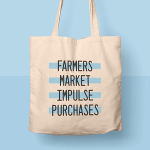 farmers market tote bag