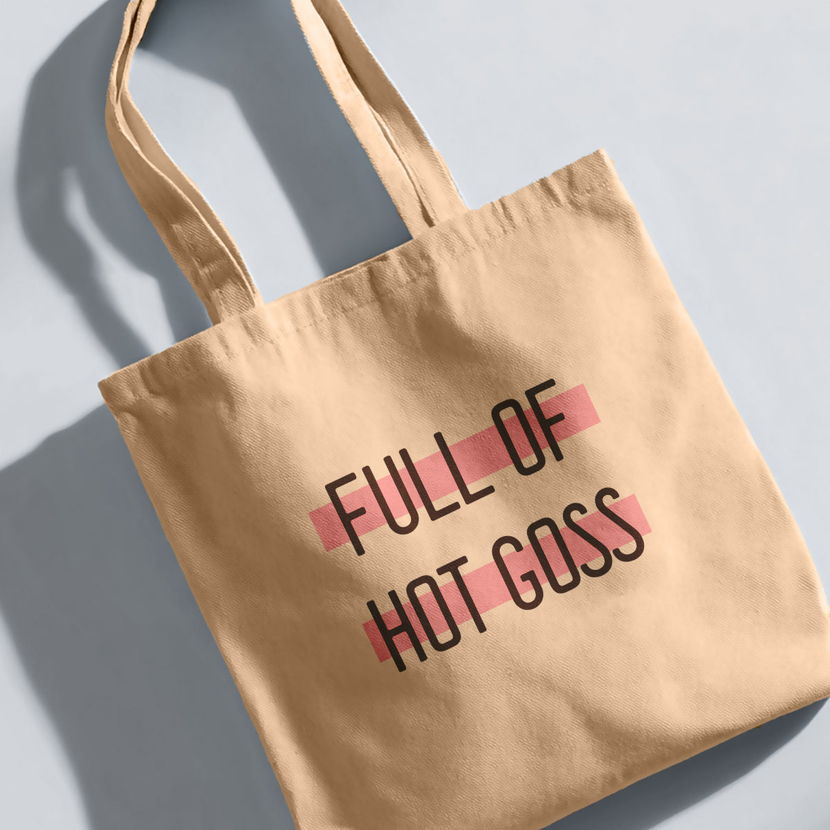 hot gossip tote bag