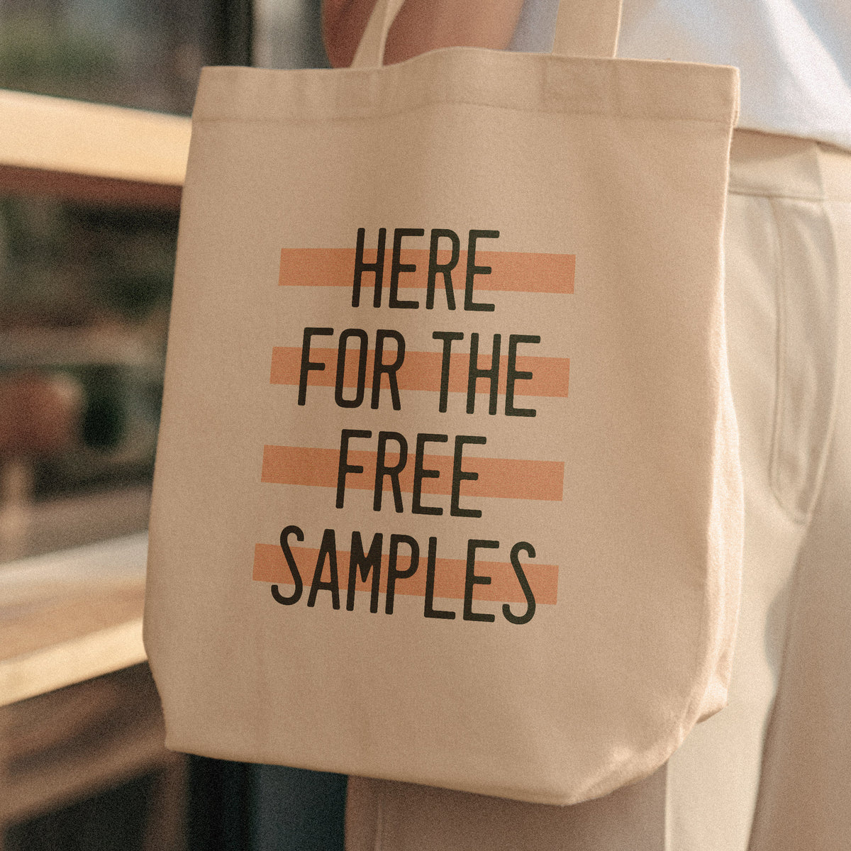 funny grocery bag