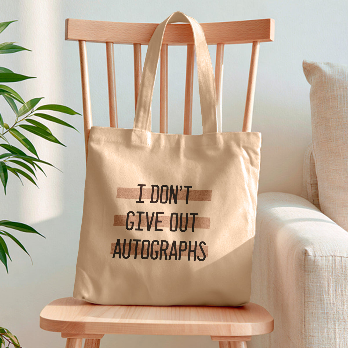 funny canvas tote bag