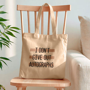 funny canvas tote bag