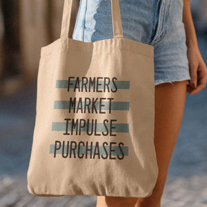 farmers market tote bag