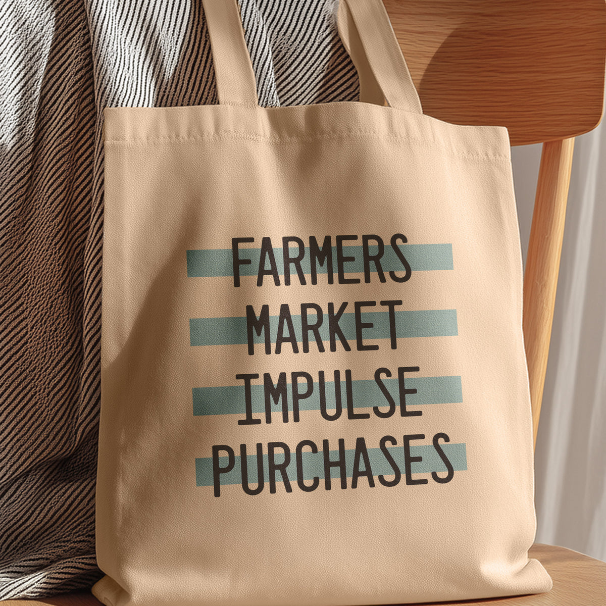 funny farmers market tote bag