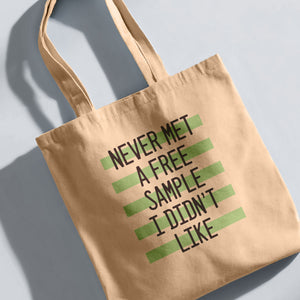 never met a free sample i didn't like