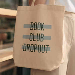 funny tote bag book club