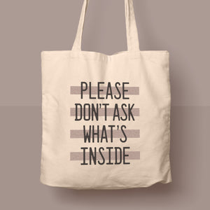 funny tote bag