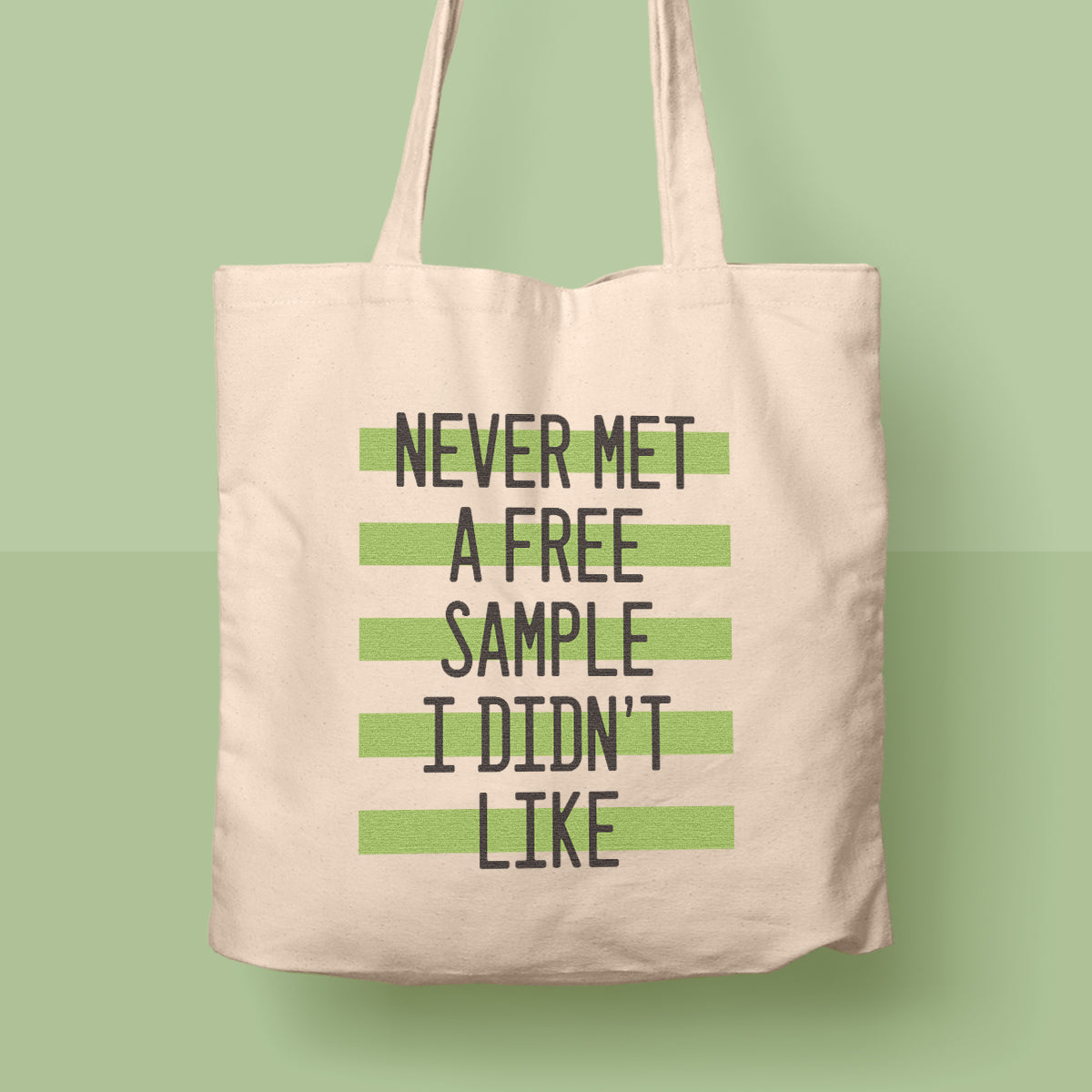 funny tote bag free samples