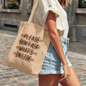 funny tote bag