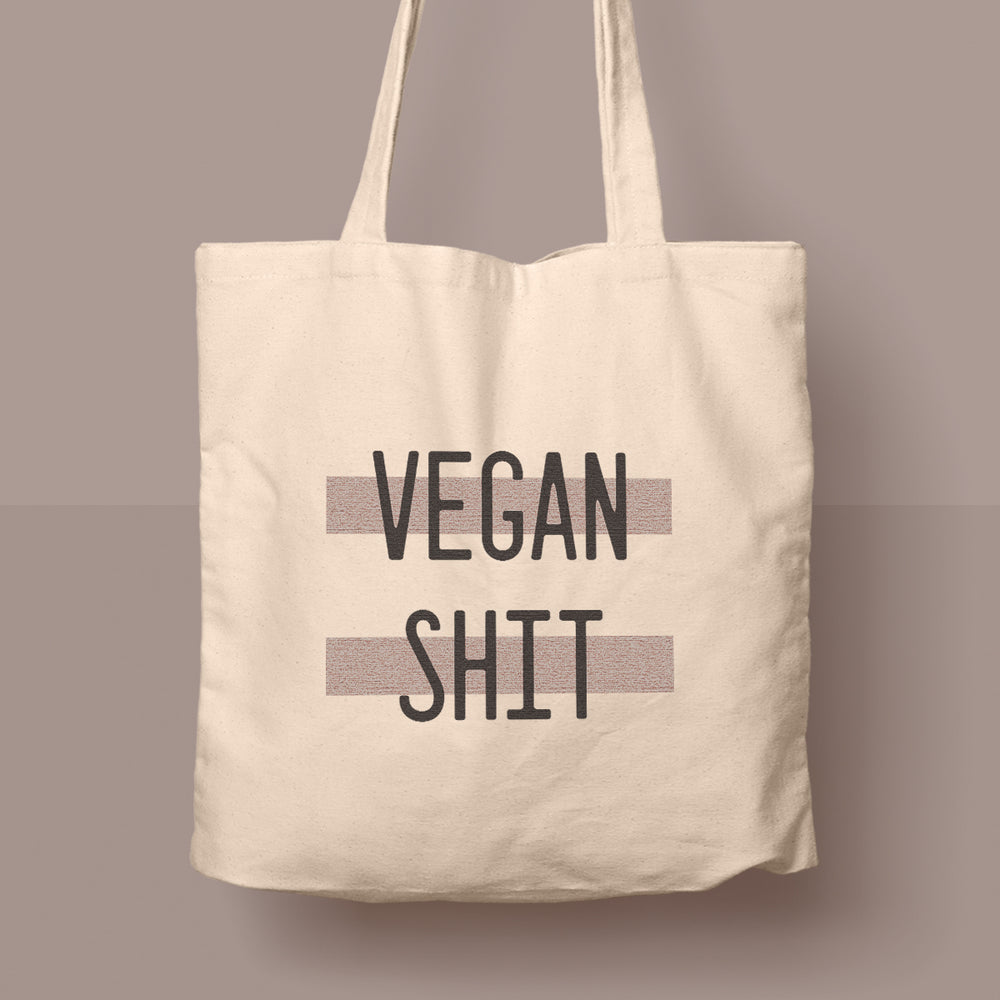 Vegan Shit Tote Bag