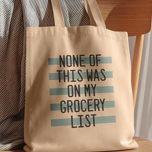 grocery list