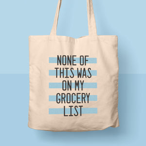 grocery list