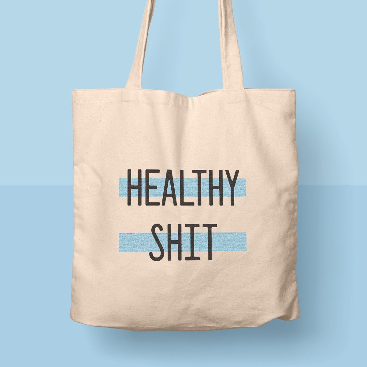 tote bag | healthy shit