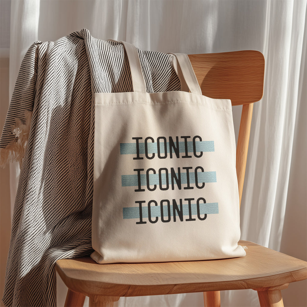 iconic tote bag