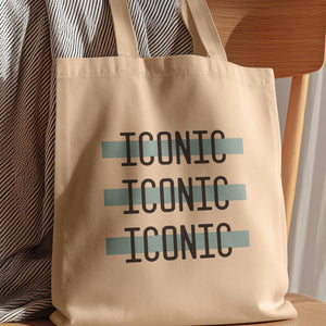iconic tote bag