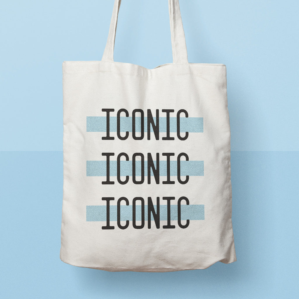iconic tote bag