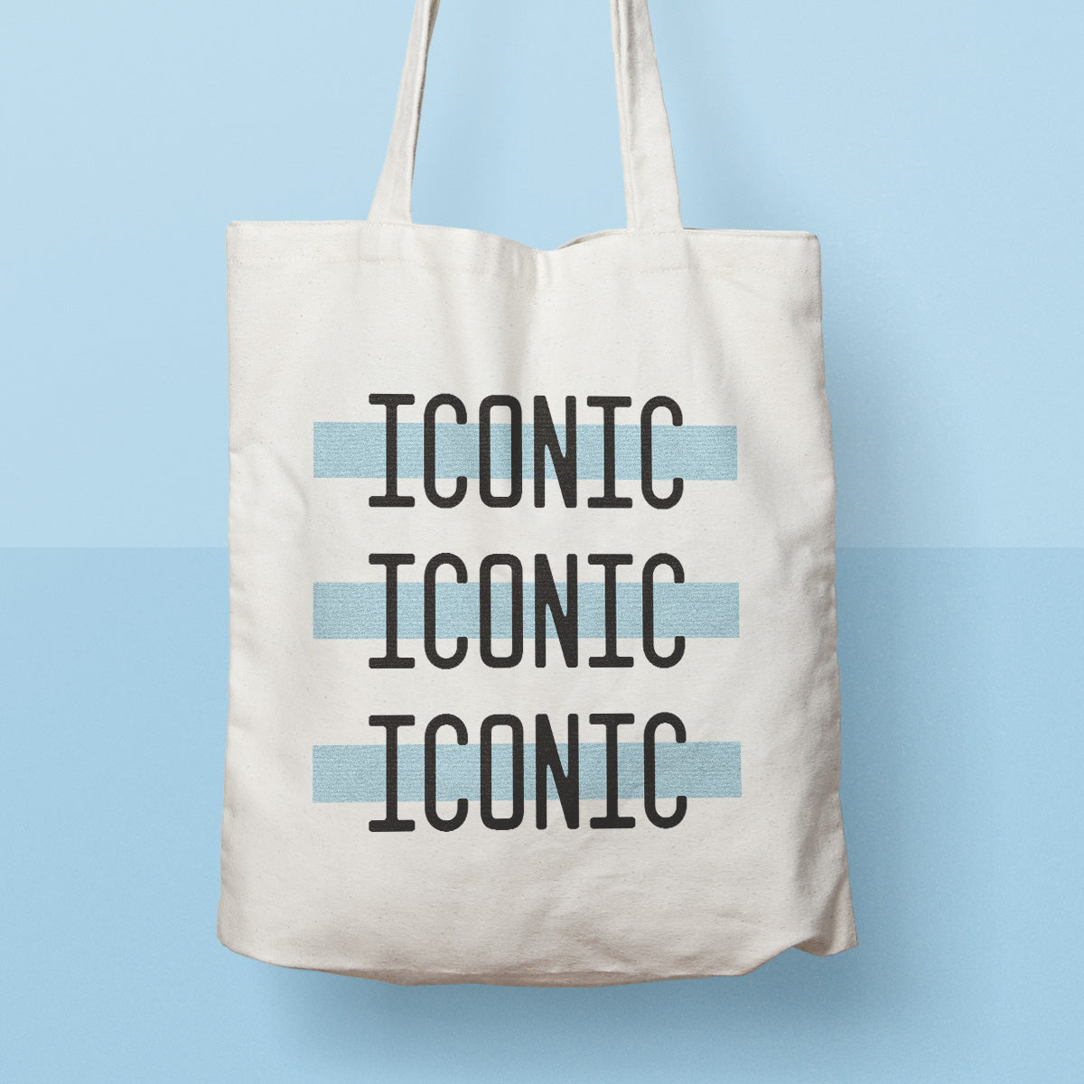 iconic tote bag