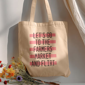 cute farmers market bag