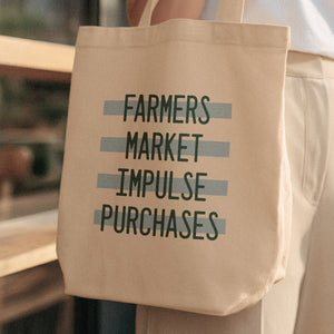 reusable canvas tote bag