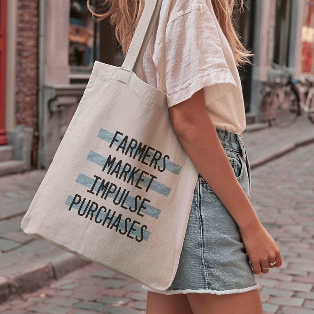 market tote bag