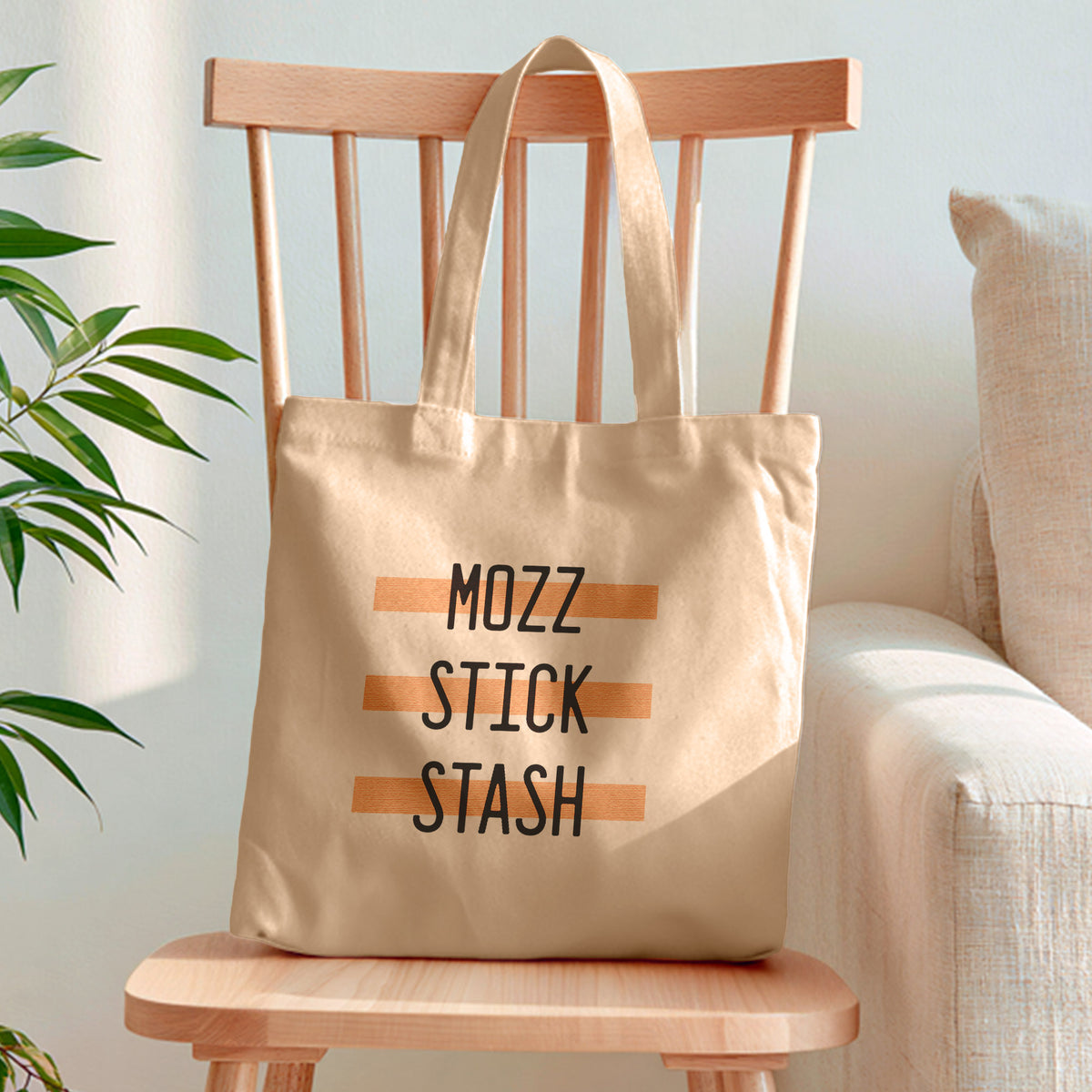 Mozz Stick Stash Tote Bag